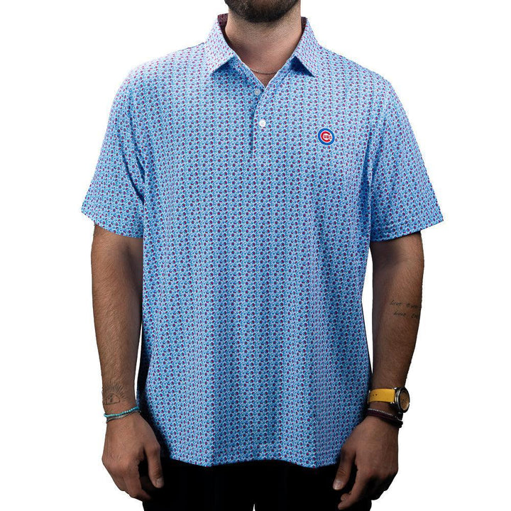 Chicago Cubs 2016 World Series Champions Logo Polo by SWAG Polos SWAG