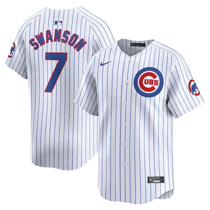 CHICAGO CUBS NIKE MEN'S DANSBY SWANSON HOME LIMITED JERSEY Jerseys NIKE