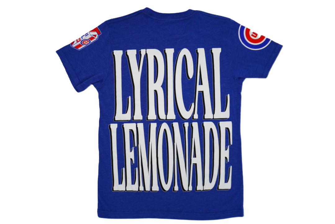 CHICAGO CUBS X LYRICAL LEMONADE SHORT SLEEVE ROYAL BLUE TEE Short Sleeve Tees HOMAGE