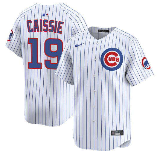 Chicago Cubs Owen Caissie Home Limited Jersey by Nike Nike