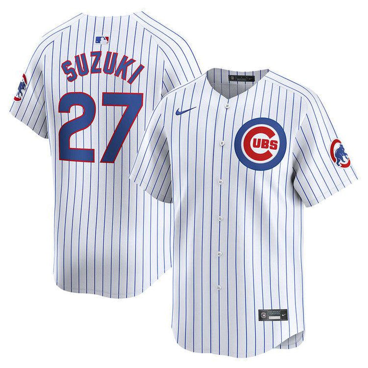 CHICAGO CUBS NIKE YOUTH SEIYA SUZUKI HOME LIMITED JERSEY