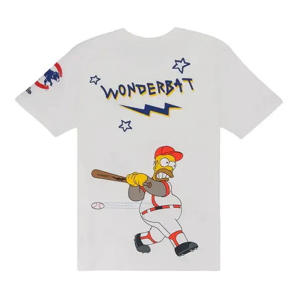 Chicago Cubs x The Simpsons Wonderbat Graphic Tee by New Era Shirts New Era Cap Company
