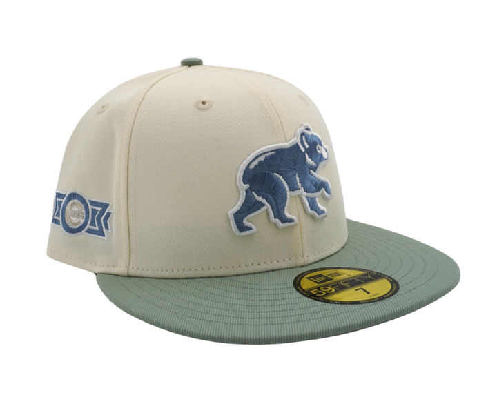 Chicago Cubs Spring Training Bear Chrome/Everest 59FIFTY Fitted Cap by New Era Caps New Era