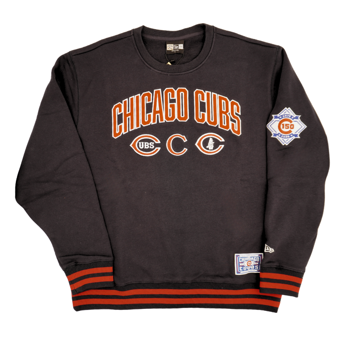 Chicago Cubs 150th Anniversary 1929 Logo Crewneck Sweatshirt by New Era Sweatshirts & Hoodies NEW ERA CAP COMPANY