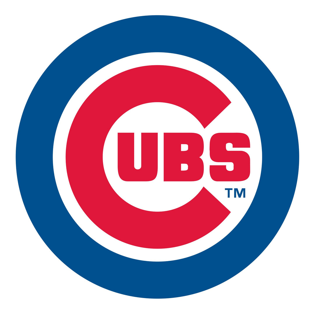 Logo - Big Head - Official MLB - Chicago Cubs - Foam Core Cutout