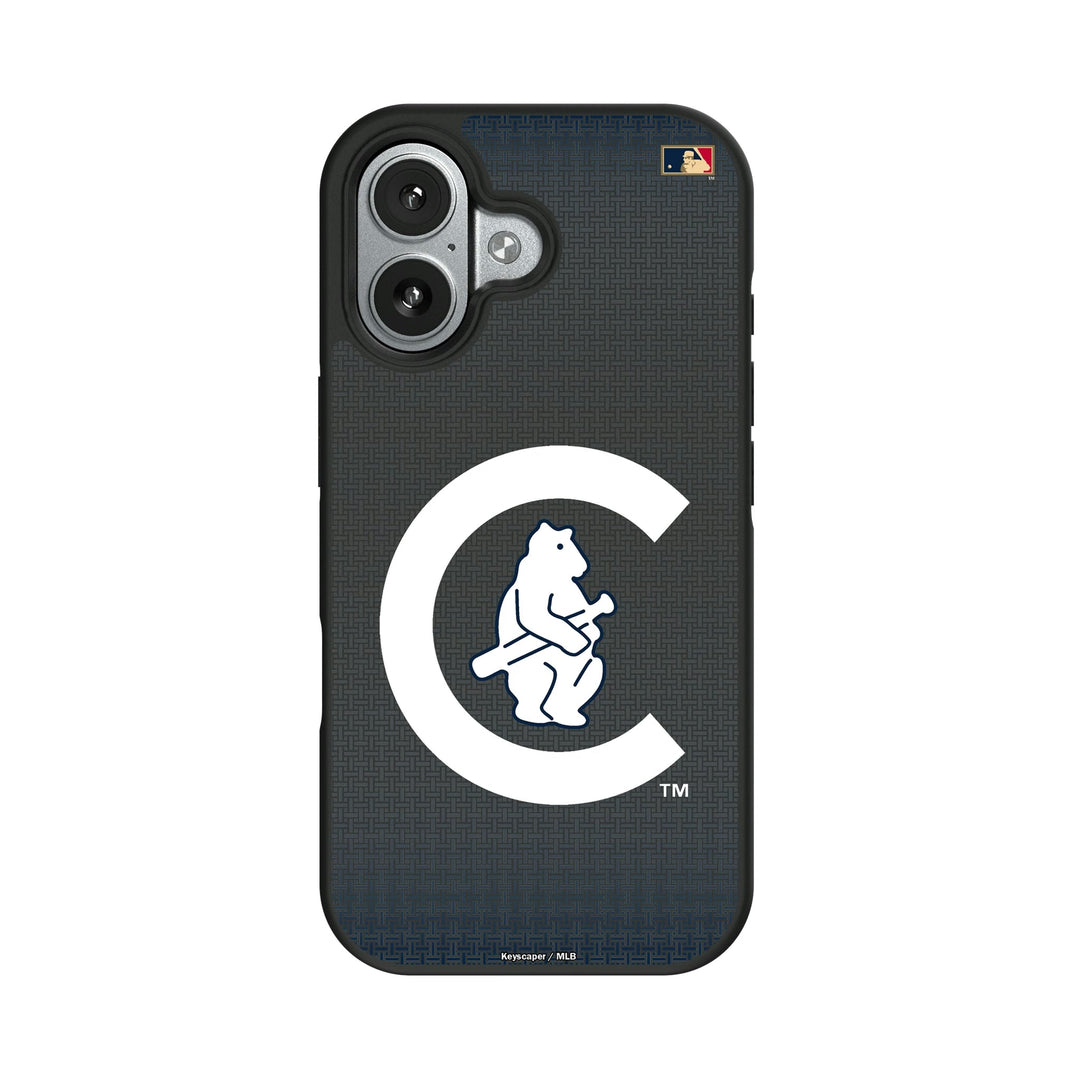 Chicago Cubs 1911-1912 - Cooperstown Collection Linen Bump Phone Case Phone Cases Keyscaper