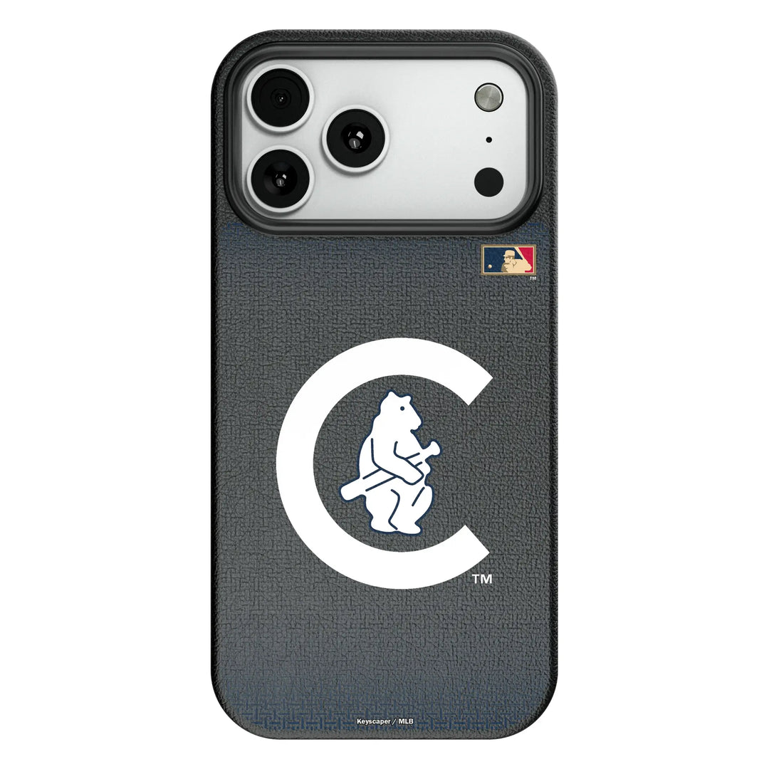 Chicago Cubs 1911-1912 - Cooperstown Collection Linen MagSafe Compatible Phone Case for Apple iPhone Phone Cases Keyscaper