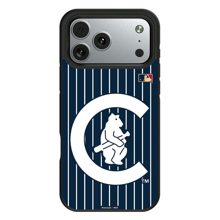 Chicago Cubs 1911-1912 - Cooperstown Collection Pinstripe Bump Phone Case Phone Cases Keyscaper