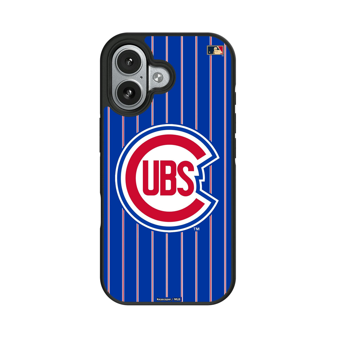 Chicago Cubs 1948-1956 - Cooperstown Collection Pinstripe Bump Phone Case Phone Cases Keyscaper