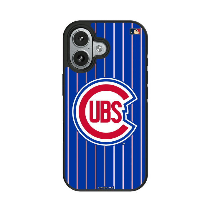 Chicago Cubs 1948-1956 - Cooperstown Collection Pinstripe Bump Phone Case Phone Cases Keyscaper