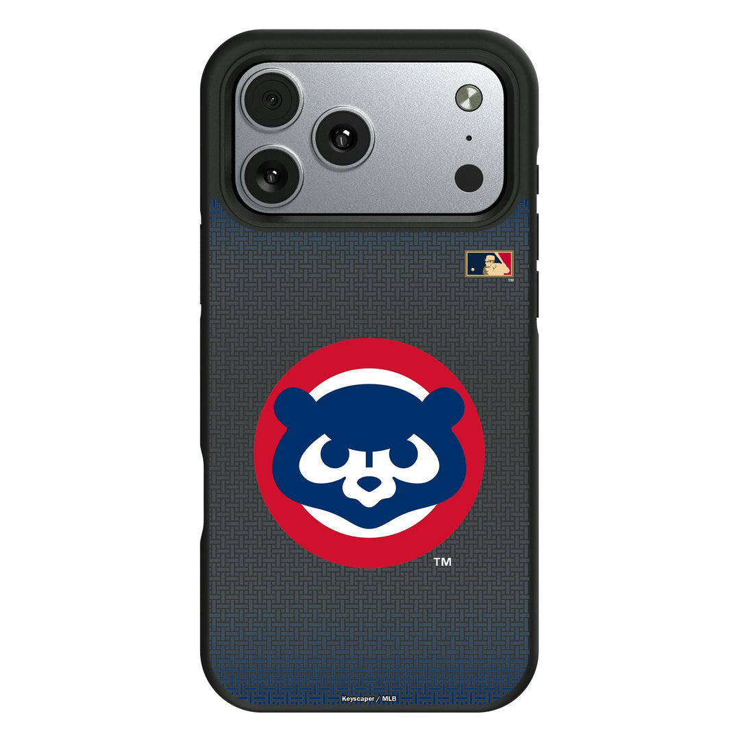 Chicago Cubs Home 1979-1993 - Cooperstown Collection Linen Bump Phone Case Phone Cases Keyscaper