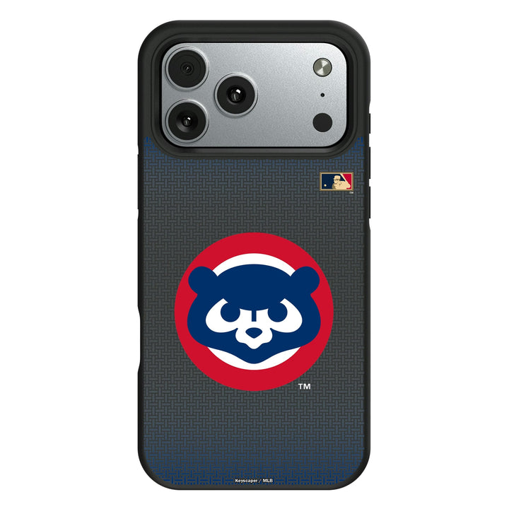 Chicago Cubs Home 1979-1993 - Cooperstown Collection Linen Bump Phone Case Phone Cases Keyscaper