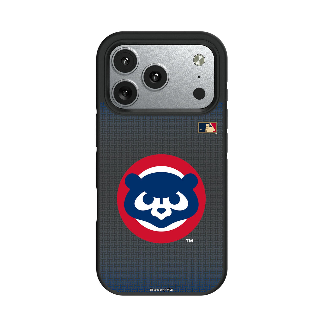 Chicago Cubs Home 1979-1993 - Cooperstown Collection Linen Bump Phone Case Phone Cases Keyscaper