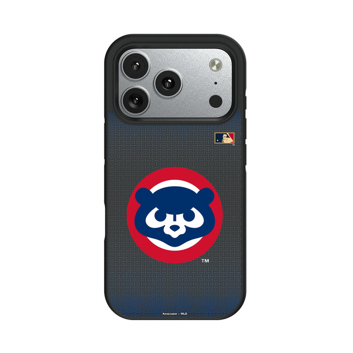 Chicago Cubs Home 1979-1993 - Cooperstown Collection Linen Bump Phone Case Phone Cases Keyscaper