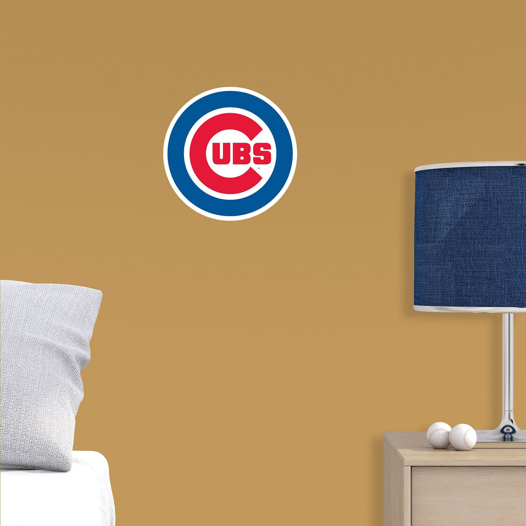 Chicago Cubs - RealBig Logo Collection - Official MLB - Reusable Vinyl Wall Decals