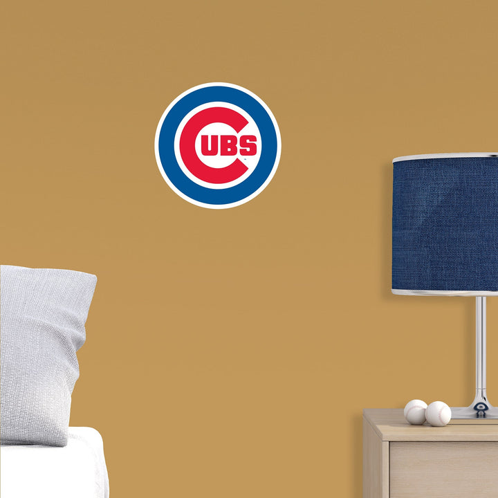 Chicago Cubs - RealBig Logo Collection - Official MLB - Reusable Vinyl Wall Decals