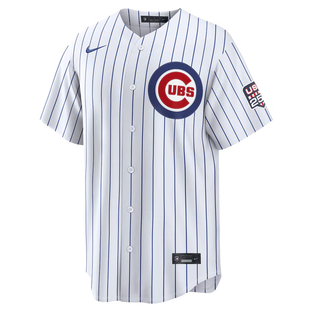 Chicago Cubs Alex Bregman Home USA 250 Jersey by Nike Jerseys Nike