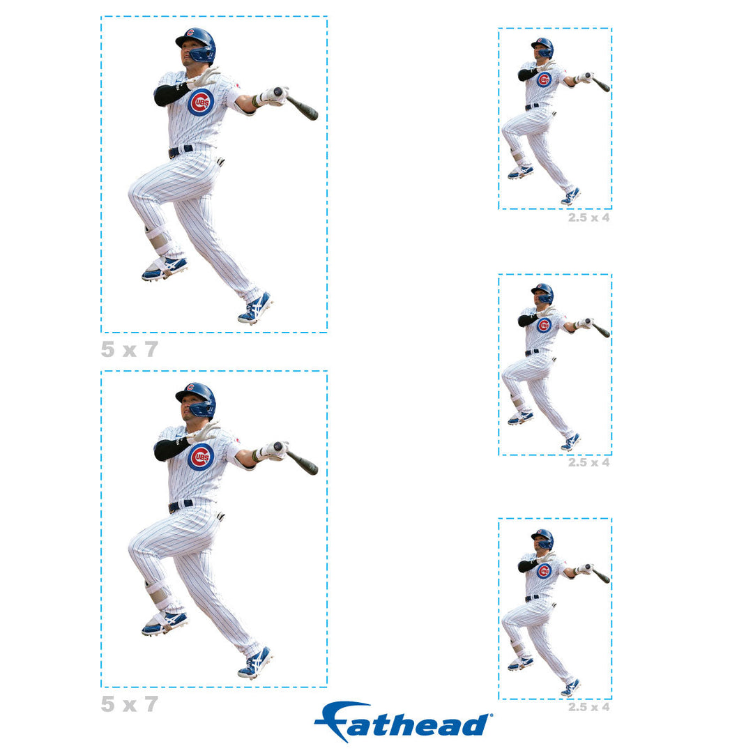 Seiya Suzuki - 5 Player Minis (Mixed Sizes) - Official MLB - Chicago Cubs - Reusable Vinyl Decals