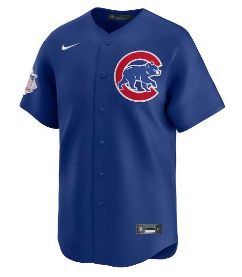 CHICAGO CUBS NIKE MEN'S ISAAC PAREDES ALTERNATE BLUE LIMITED JERSEY