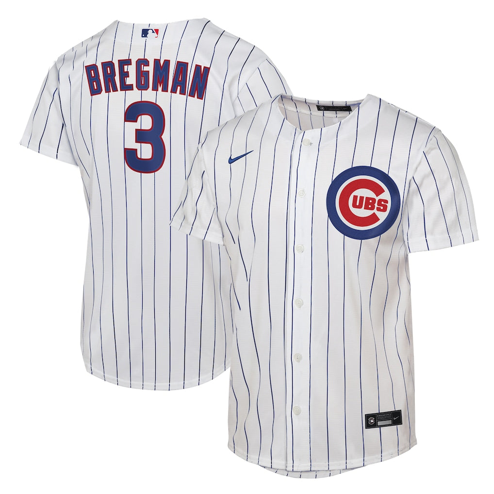 Chicago Cubs Alex Bregman 150th Anniversary Youth Jersey by Nike Jerseys Nike