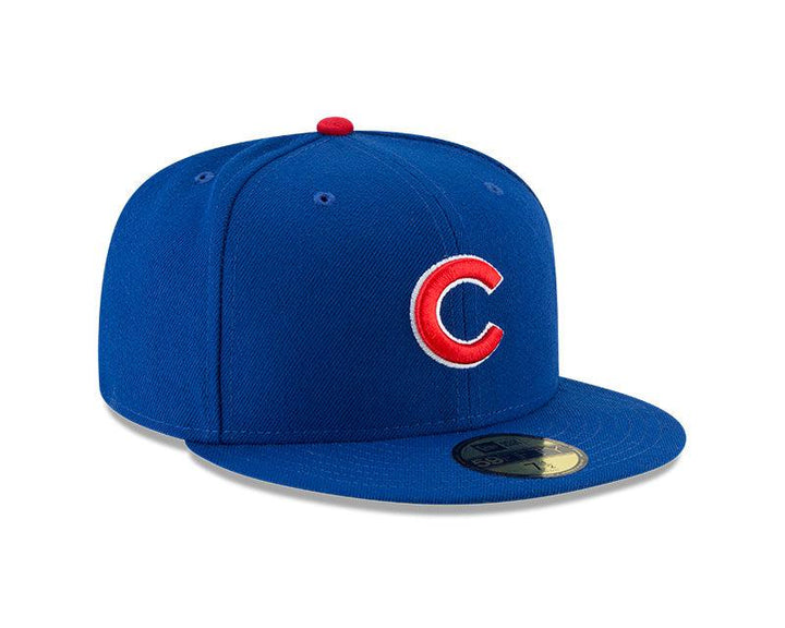 CHICAGO CUBS NEW ERA MEN'S HOME AUTHENTIC FITTED CAP