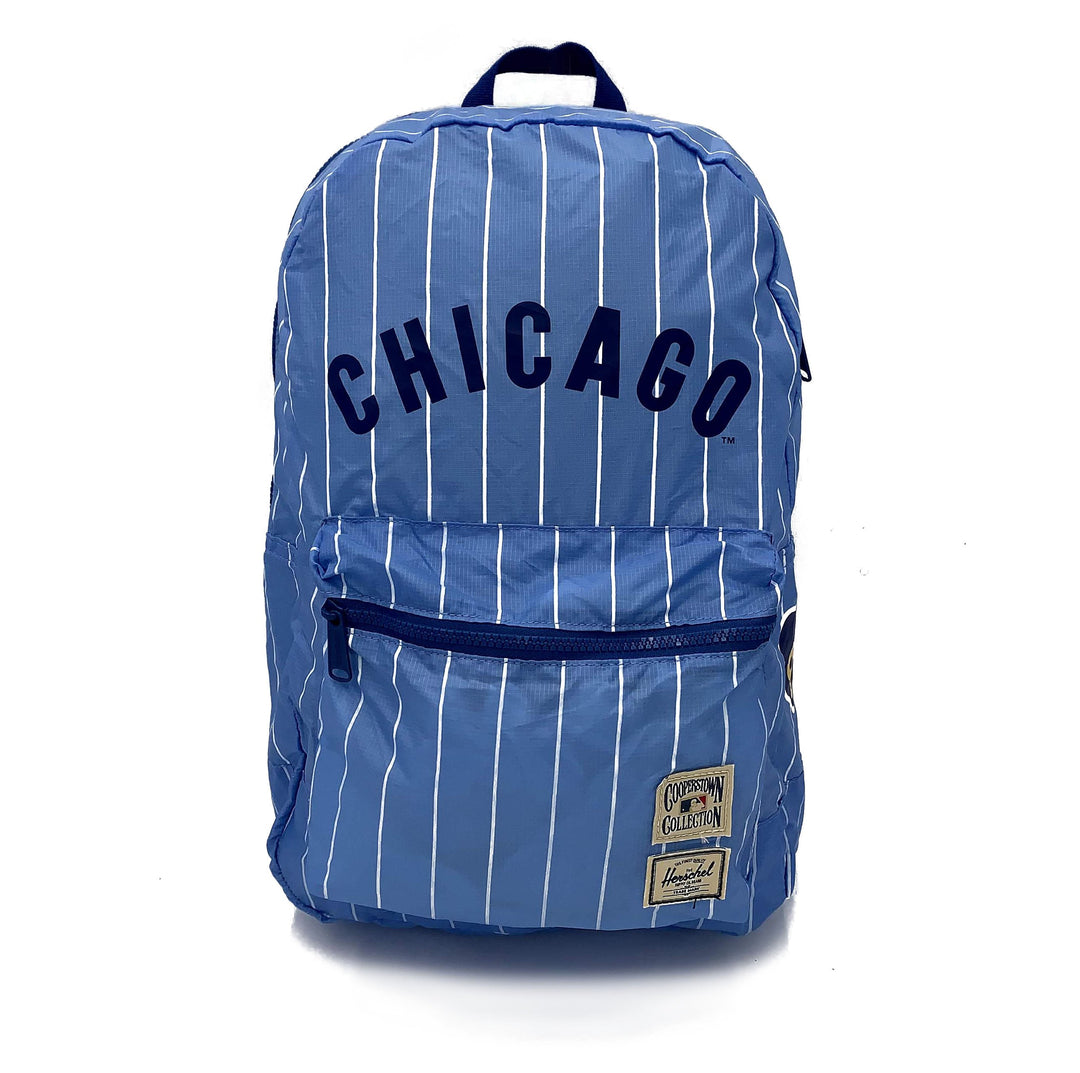 PINSTRIPE PACKABLE CHICAGO CUBS DAYPACK - Ivy Shop