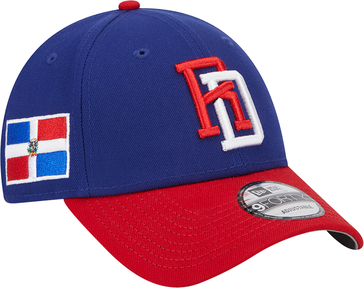 WORLD BASEBALL CLASSIC 2023 NEW ERA DOMINICAN REPUBLIC 9FORTY ADJUSTABLE CAP