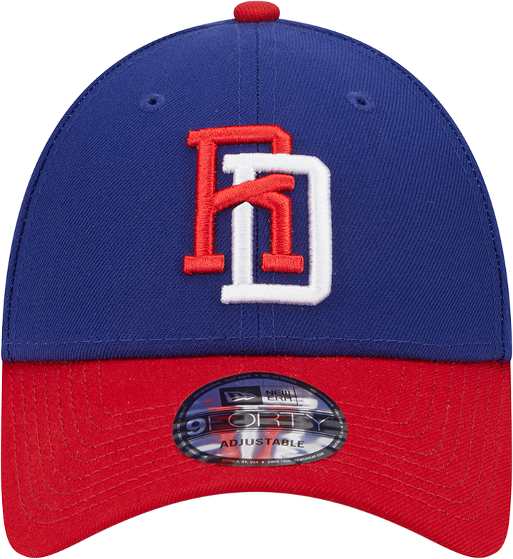 WORLD BASEBALL CLASSIC 2023 NEW ERA DOMINICAN REPUBLIC 9FORTY ADJUSTABLE CAP