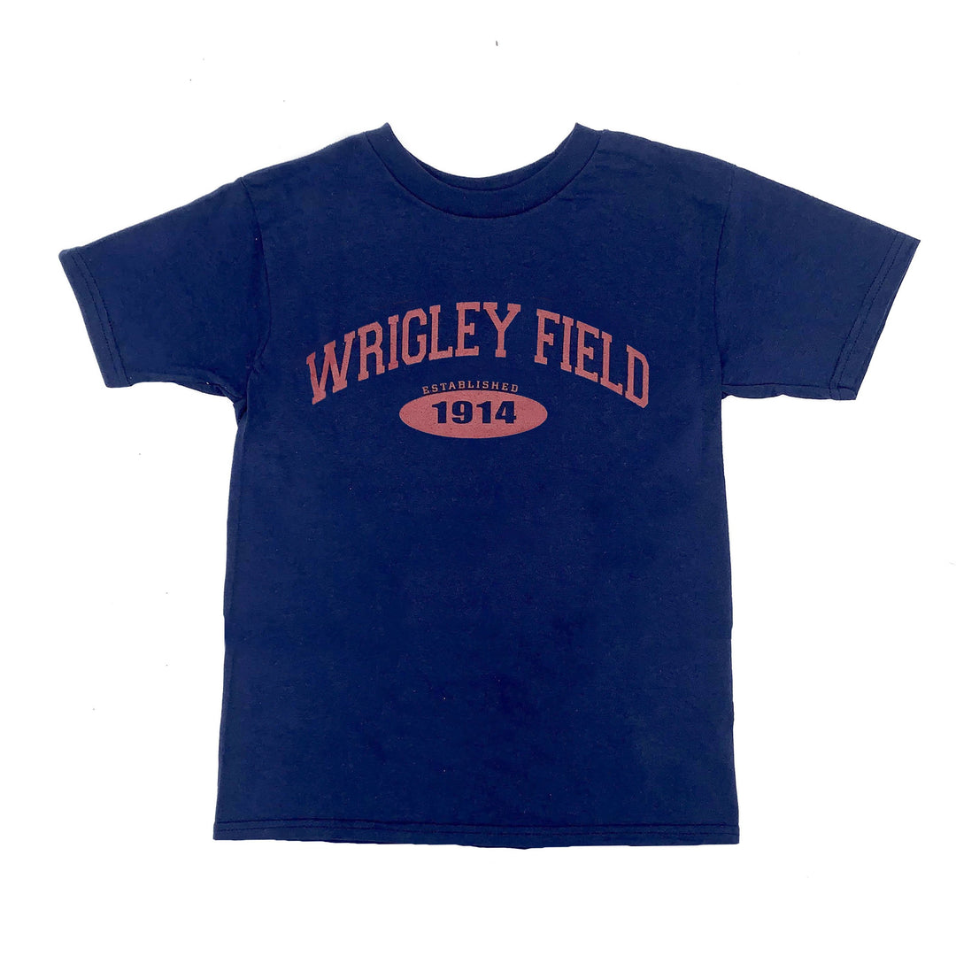 EST. 1914 RED INK WRIGLEY FIELD TEE - Ivy Shop